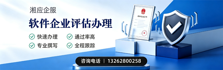 长沙软件企业评估申报服务