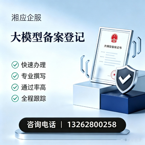 长沙大模型备案申报服务