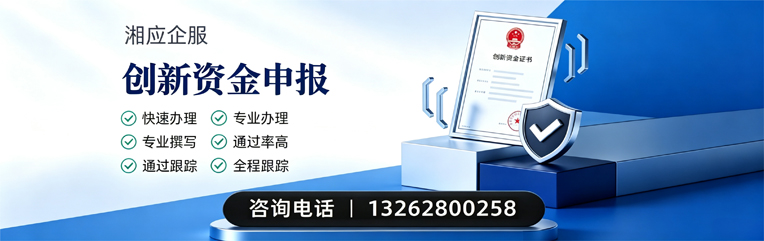长沙创新资金申报服务